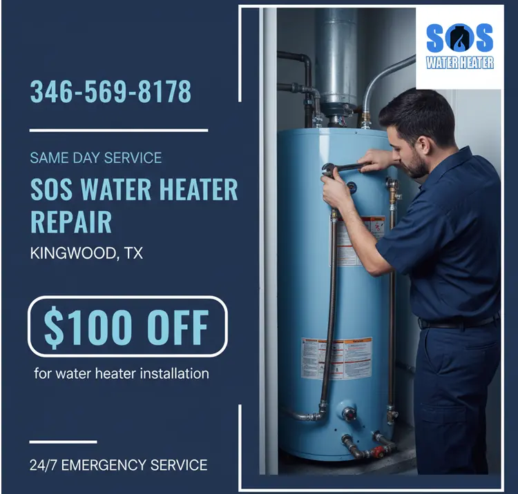 SOS Water Heater kingwood offer